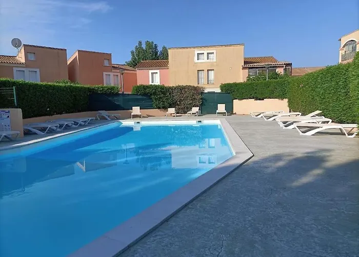 Apartamento Marseillan à 300m De La Dans Résidence Avec Piscine Et Tennis * *