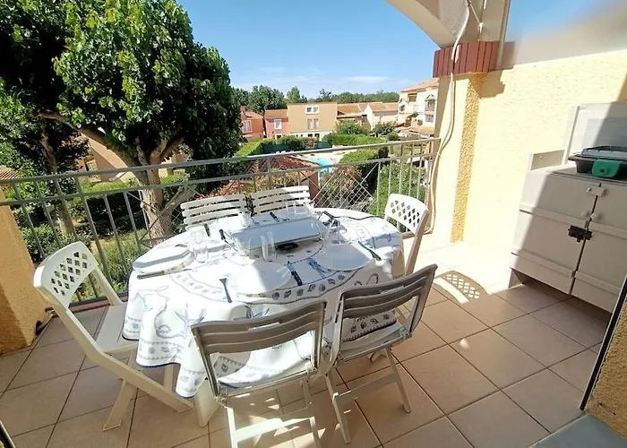 Marseillan à 300m De La Dans Résidence Avec Piscine Et Tennis * *
